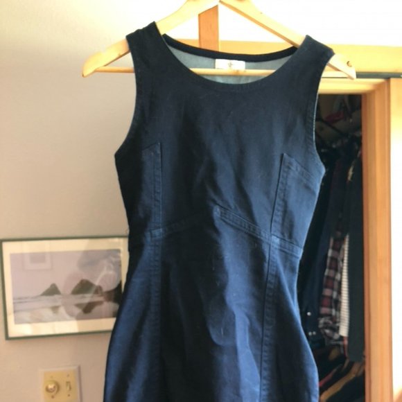 paul smith denim dress Paul Smith Gathered Striped Dress